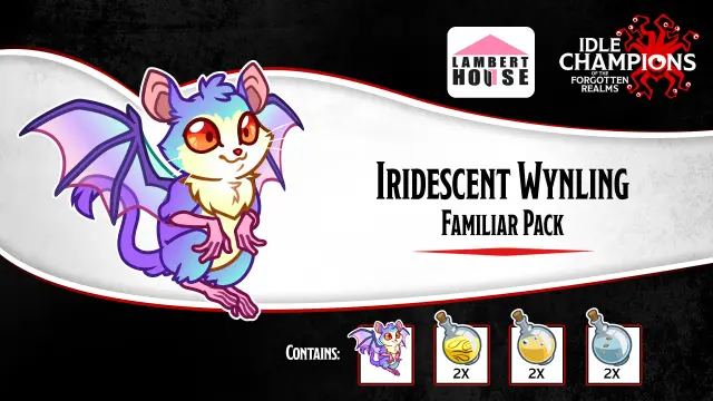 Iridescent Wynling Familiar Pack