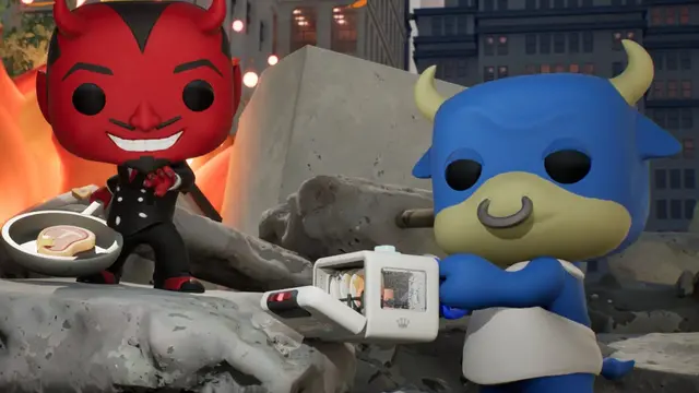 Funko Fusion - Fantastik Plastik Pack 4 - T-Bone and El Diablo (PS5)