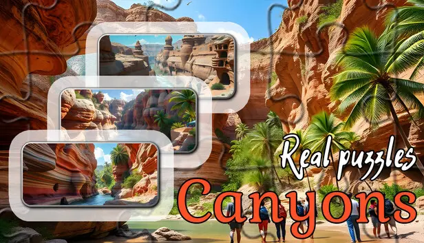 Настоящие пазлы - Каньоны (изображения)