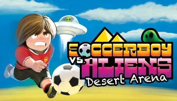 Soccerboy vs Aliens - World 2 - Desert Arena