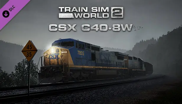 Train Sim World 2: CSX C40-8W Loco Add-On