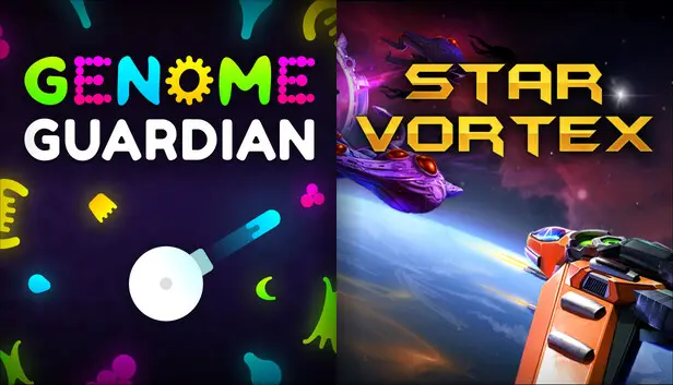 Top-down Sci-fi Shooters: 🧬 Genome Guardian × Star Vortex ⭐