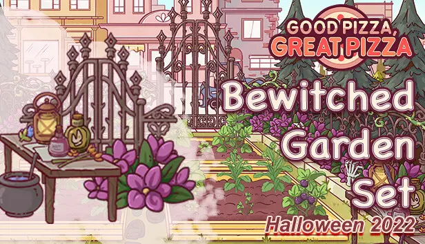 Good Pizza, Great Pizza - Bewitched Garden Set - Halloween 2022