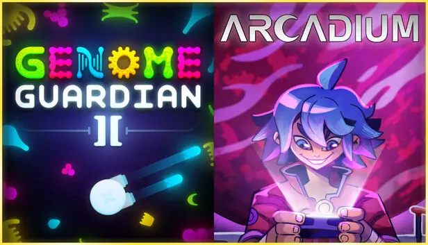 🧬 Genome Guardian 2 × Arcadium - Space Odyssey 🎮