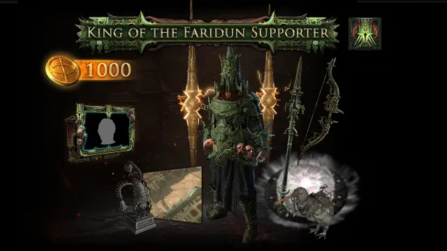 King of the Faridun Supporter Pack