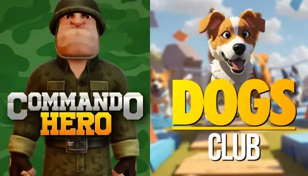 Dogs Club & Commando Hero 1-2 & Ball Race Party