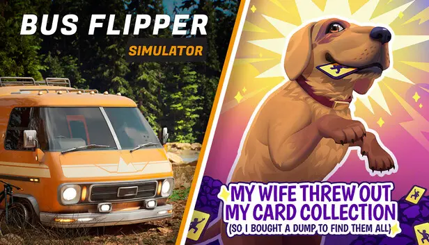 My Wife Threw Out My Card Collection (So I Bought a Dump to Find Them All) ⭐ + Bus Flipper Simulator