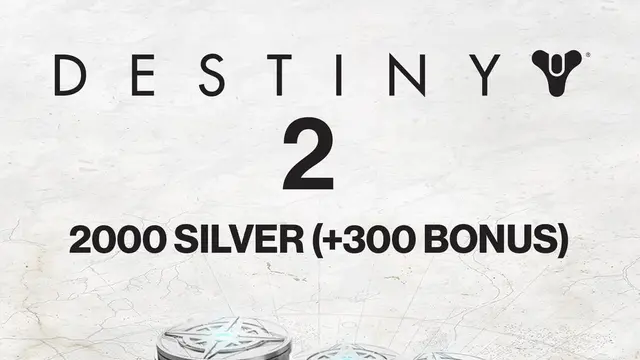 2000 (+300 Bonus) Destiny 2 Silver (PS4 & PS5)