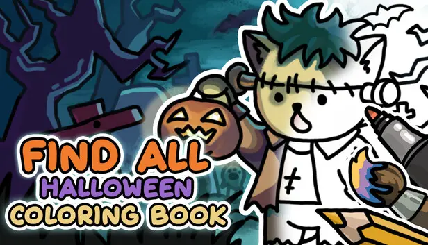FIND ALL: Halloween - Coloring Book