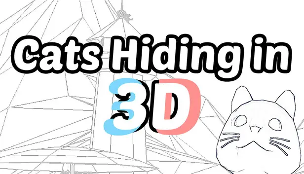 Cats Hiding in 3D