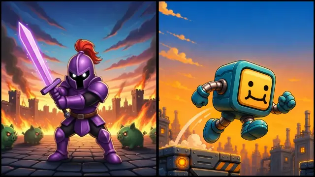 The Heroic Knight & Bippo Bot (BUNDLE) - Xbox One & Series