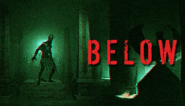Below