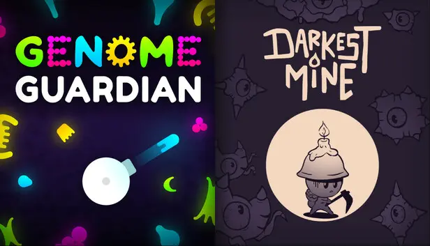 🧬 Genome Guardian × Darkest Mine 🕯: Action Roguelikes