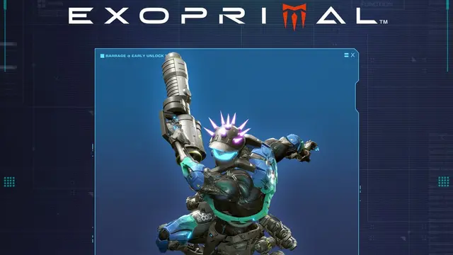 Exoprimal - Barrage α Early Unlock Ticket (PS4 & PS5)