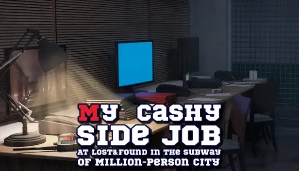 My Cashy Side Job at Lost&Found in the Subway of Million-Person City