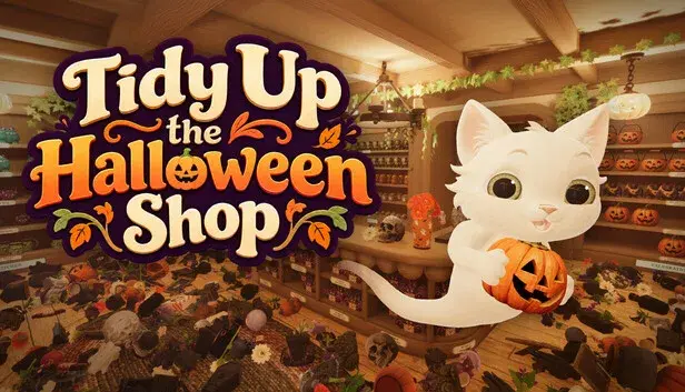 Tidy Up the Halloween Shop