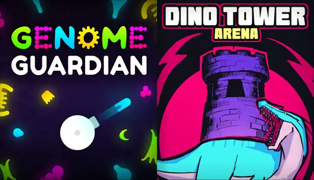 𧬠Genome Guardian Γ Dino Tower Arena π°: Roguelike Shooters