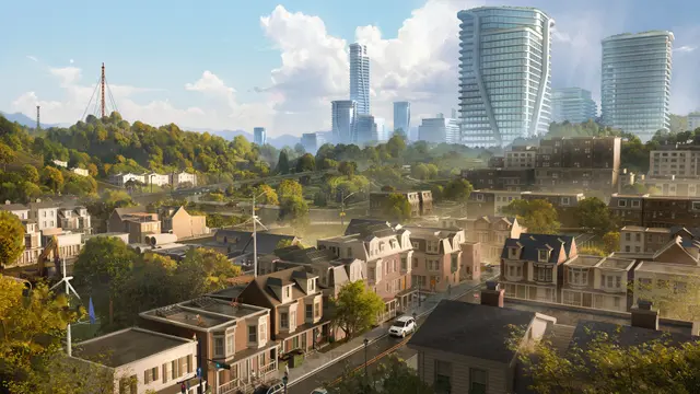 Cities: Skylines - Content Creator Pack: Emerging Downtown (PS4)