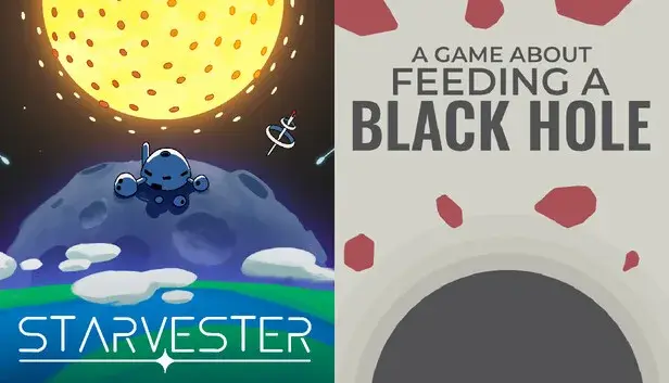 Starvester x A Game About Feeding A Black Hole