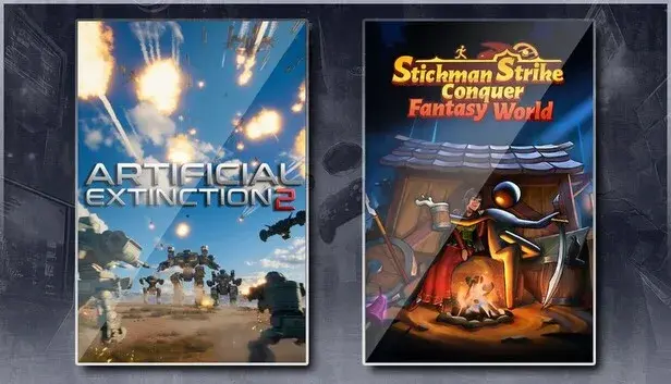 Artificial Extinction 2 & Stickman Strikes: Conquer Fantasy World