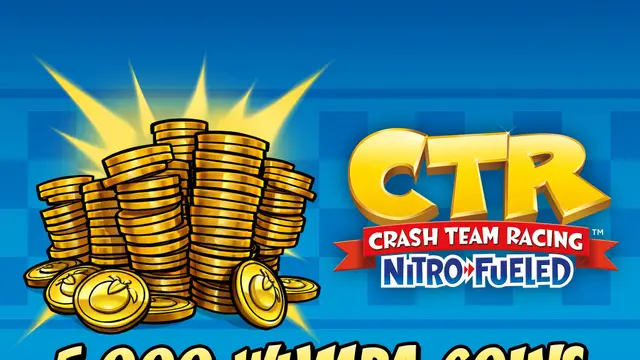 Crash Team Racing Nitro-Fueled - 5000 (+250) Wumpa Coins (PS4)