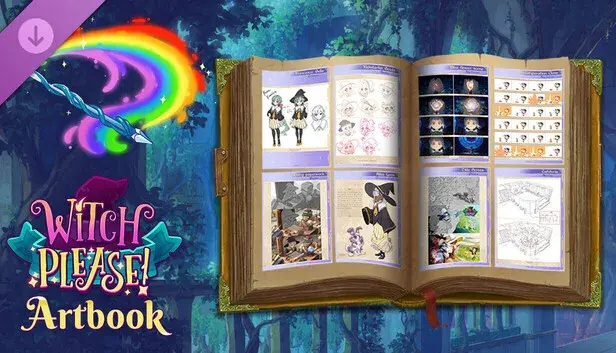 Witch Please Artbook