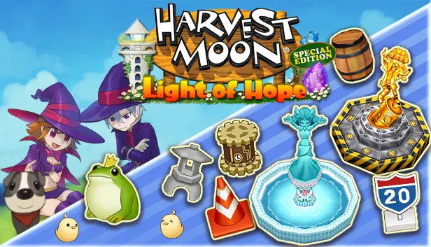Harvest Moon: Light of Hope - Decorations & Tool Upgrade Pack