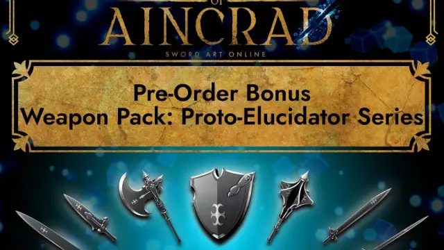 Echoes of Aincrad - Weapon Pack: Proto-Elucidator Series - PS5