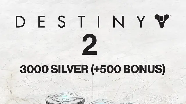 3000 (+500 Bonus) Destiny 2 Silver (PS4 & PS5)