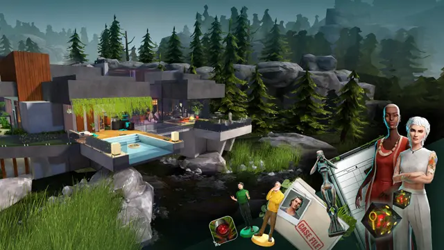 Cluedo: Whispering Pines Retreat Crime Scene (PS4)