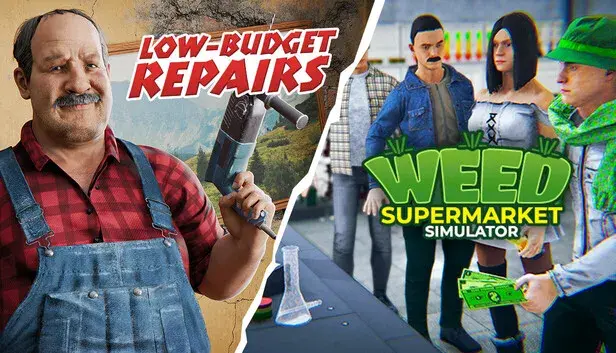 Low-Budget Repairs and Weed Supermarket Simulator