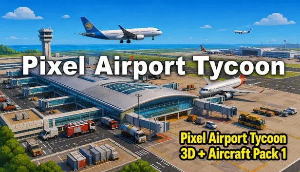 Pixel Airport Tycoon 3D + Aircraft Pack 1