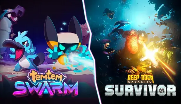 Deep Rock Galactic: Survivors + Temtem: Swarm