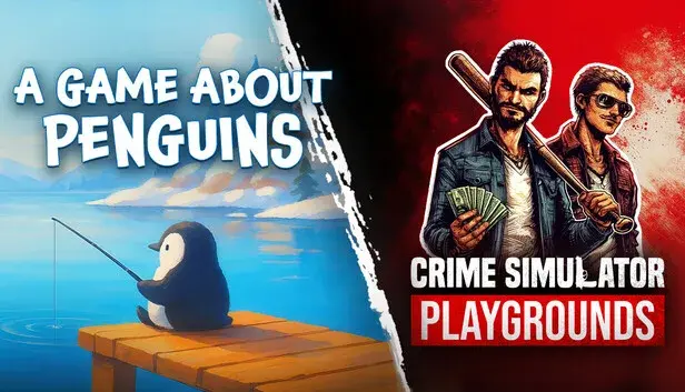 Penguins x Crime Simulator: Playgrounds