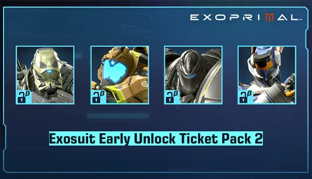 Exoprimal - Exosuit Early Unlock Ticket Pack 2