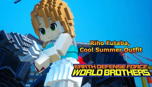 EARTH DEFENSE FORCE: WORLD BROTHERS - Additional Character: Riho Futaba, Cool Summer Outfit
