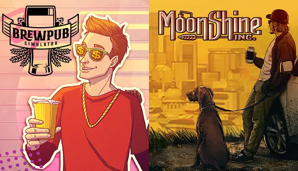 Drinks Pack: Brewpub Simulator & Moonshine Inc