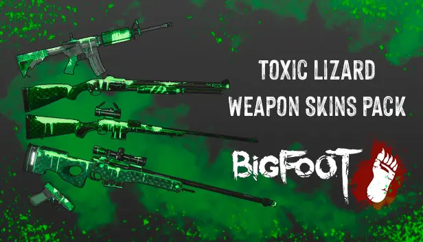 BIGFOOT - WEAPON SKINS "Toxic Lizard"