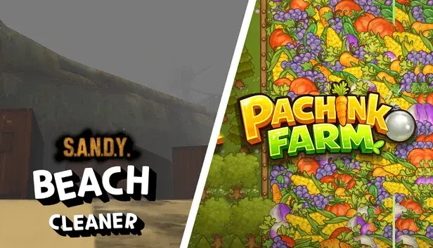 Pachinko Farm + S.A.N.D.Y. - Beach Cleaner