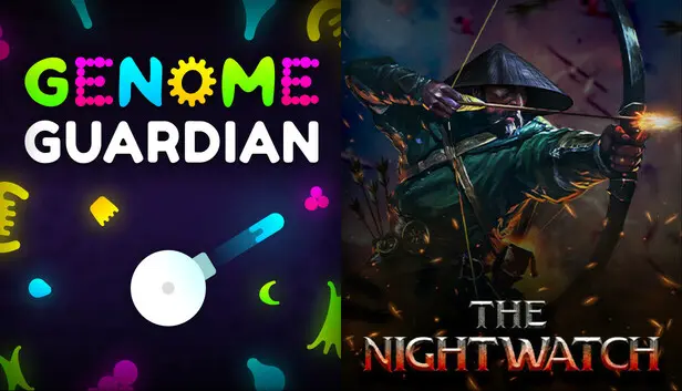 Bullet Hell Roguelike RPGs: ๐งฌ Genome Guardian ร The Nightwatch ๐น
