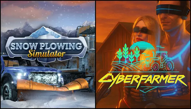 Cyber Farmer x Snow Plowing Simulator