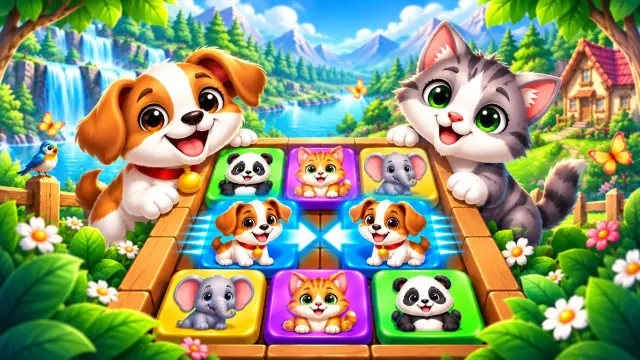 Animal Slide Match - Xbox One