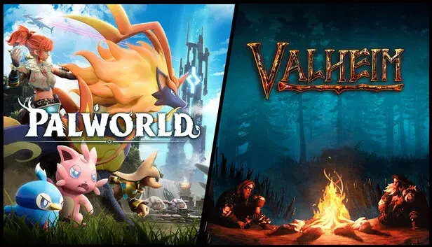 Palworld + Valheim