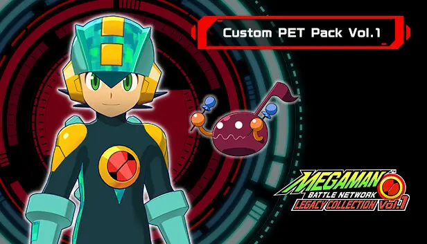 Mega Man Battle Network Legacy Collection Vol. 1 - Custom PET Pack Vol. 1