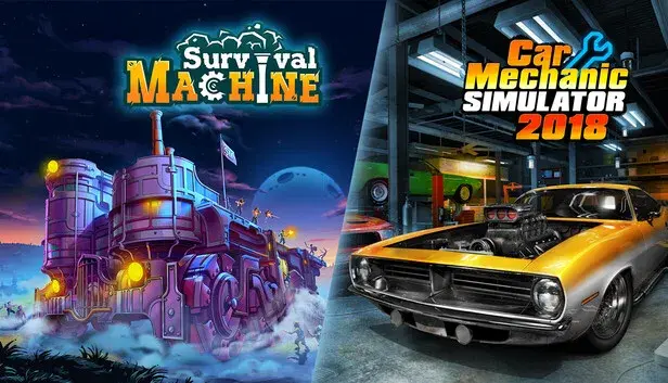 Survival Machine and Car Mechanic Simulator 2018