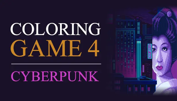 Coloring Game 4 β Cyberpunk