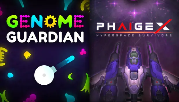 Roguelike Survivors: 🦠 Genome Guardian × PhaigeX: Hyperspace Survivors ❌