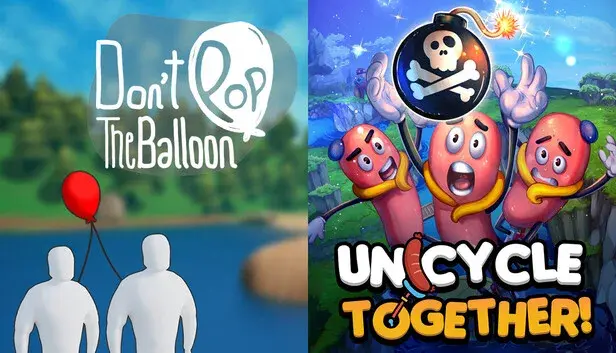 Don't Pop The Balloon & Unicycle Together