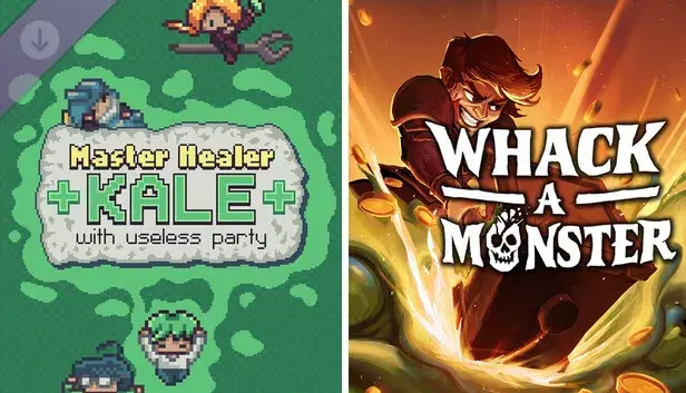 Whack-A-Monster + Master Healer Kale with useless party