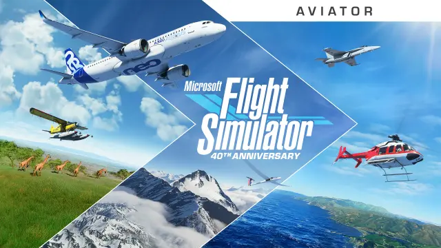 Microsoft Flight Simulator (2020): 40th Anniversary Aviator - Xbox Series
